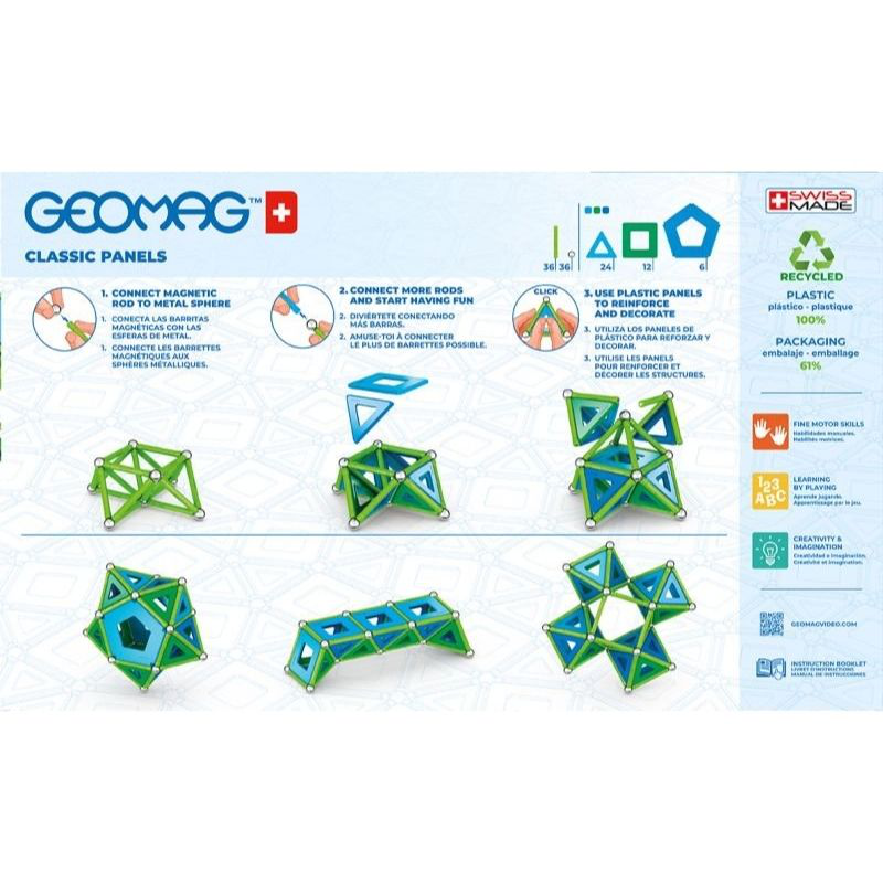 Geomag classic panels for ages 5+ 114pcs, , medium-null