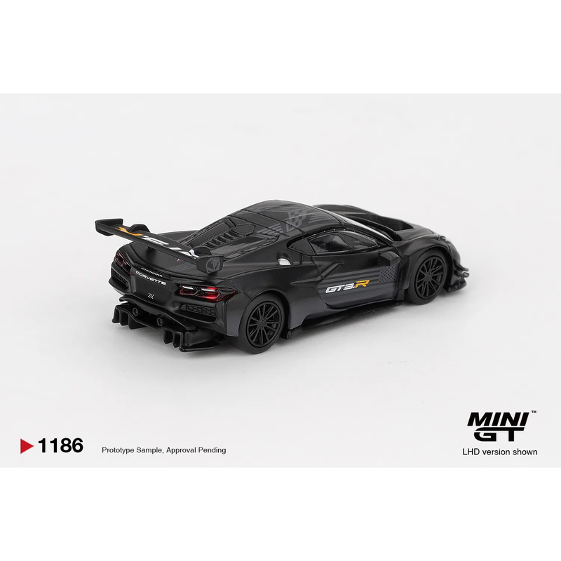 Mini gt 1:64 chevrolet corvette z06 gt3.r road america test car 2025 mgt01186-l, , medium-null