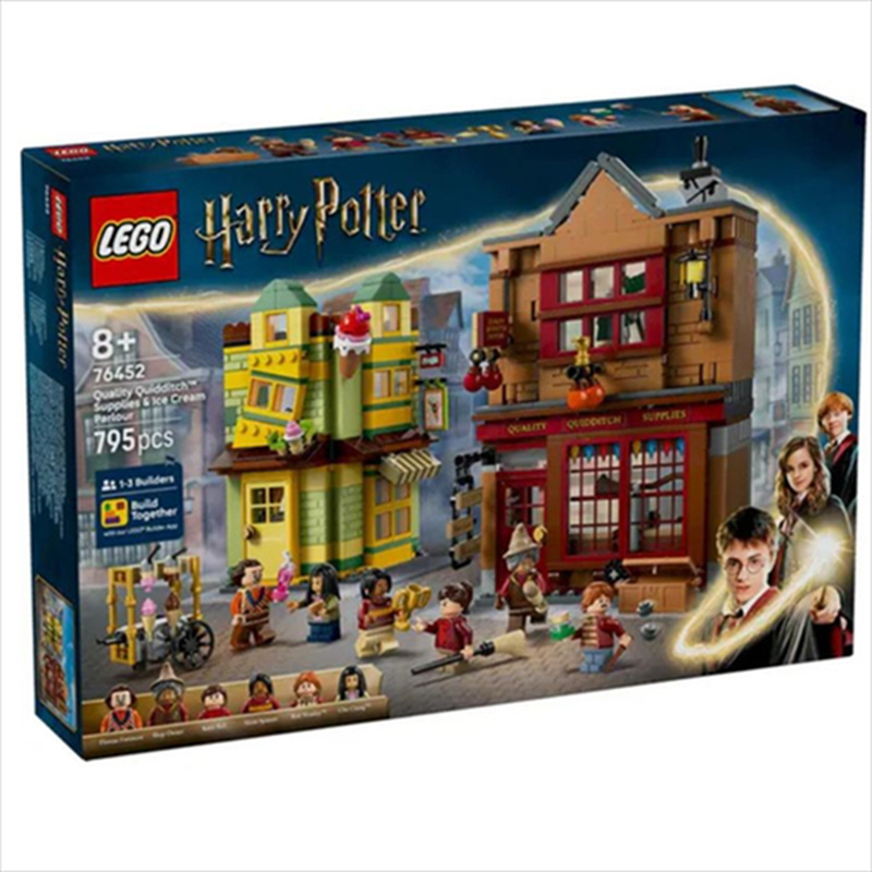 Lego harry potter quality quidditch&trade; items ice cream parlor 76452 for ages 8+ 795pcs, , medium-null