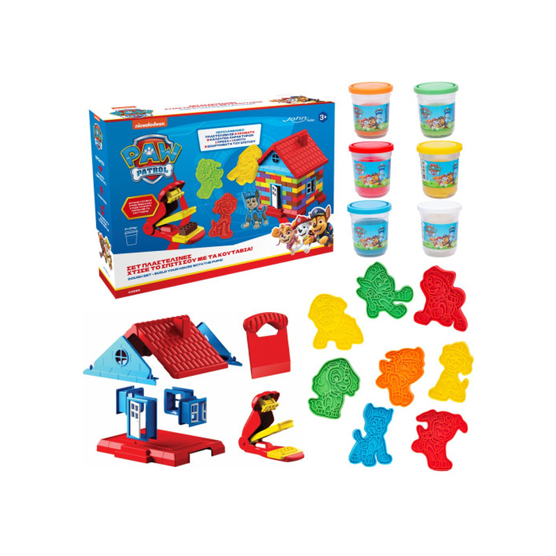 Paw patrol dough set house, , medium-null