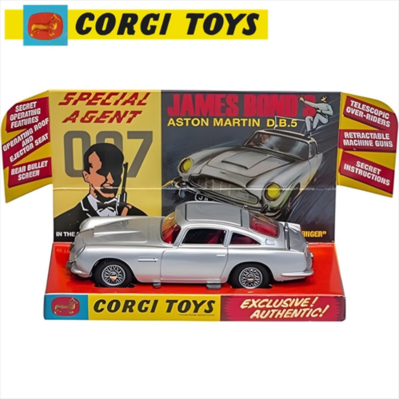 Corgi 1/43 aston martin db5 *james bond* silver, , medium-null