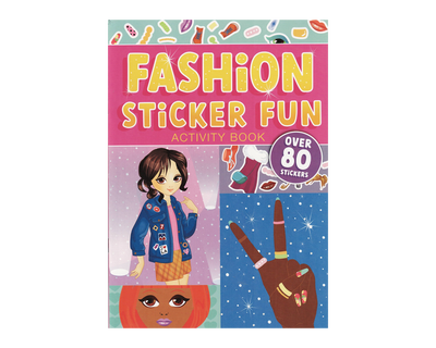 Fashion sticker fun activity book: unleash your inner fashionista, , medium