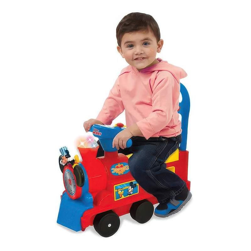 Disney my first steps mickey train ride-on-null