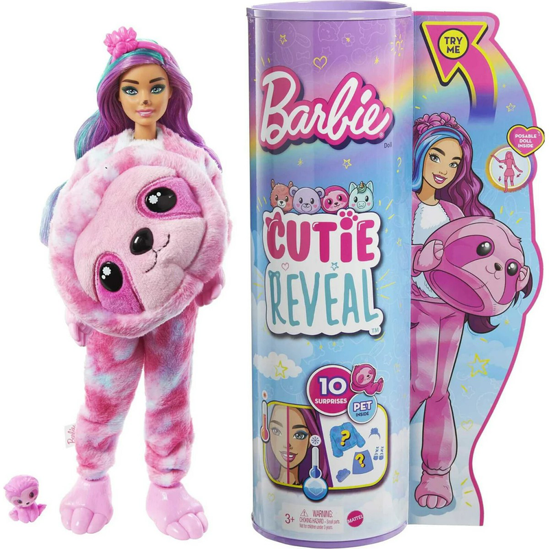 Product image: Barbie cutie reveal sloth hjl59 3y+, , medium-null