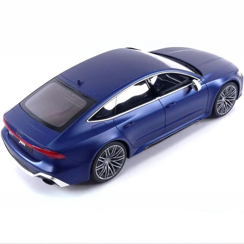 Gt spirit 1/18 audi rs7 abt sportline *resin series*, blue-null