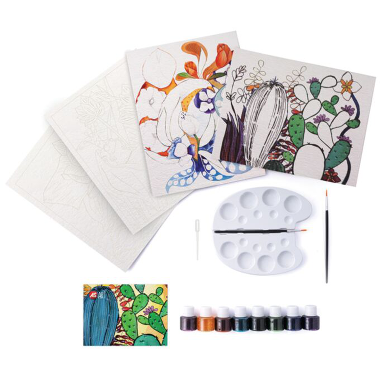 Product image: As art watercolors flowers 8y+, , medium-null