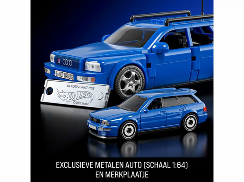 Hot wheels brick shop 94 audi avant rs2 253pcs 10y+ (jgr28), , medium-null