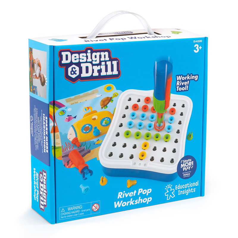 Learning resources design drill rivet pop workshop &gamma;&iota;&alpha; &eta;&lambda;&iota;&kappa;ί&epsilon;&sigmaf; 3+ 40&tau;&mu;&chi;, , medium-null