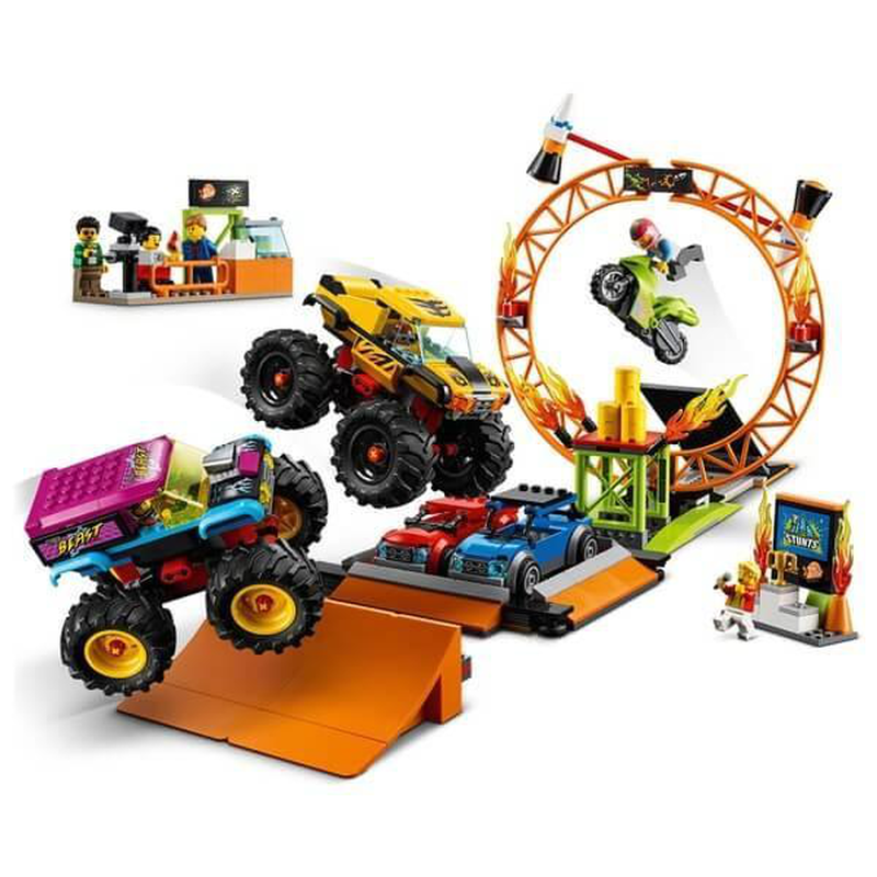 Product image: Lego city 60295 stuntz stunt show arena & monster truck toys set, , medium-null