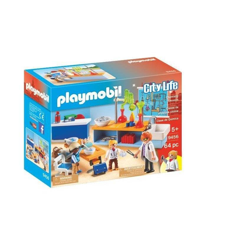 Playmobil 9456 city life chemistry class, , medium image number null
