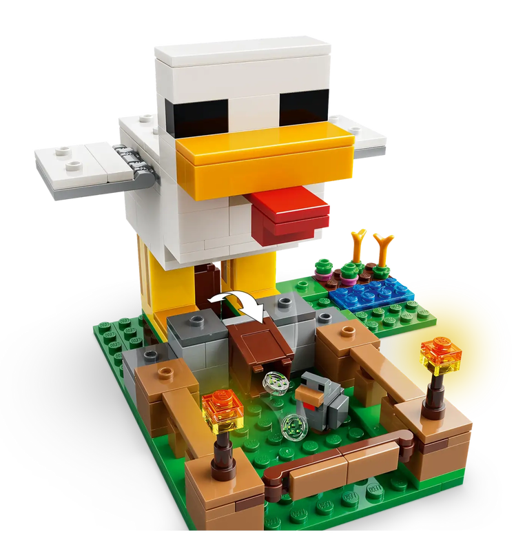 Lego 21585 minecraft chicken farm, , medium-null