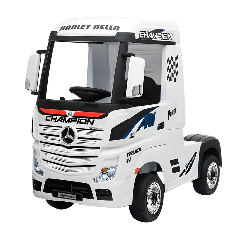 Mercedes-benz actros electric 12v battery powered ride-on truck with remote control, , medium image number null