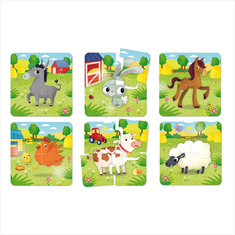 Real fun carotina baby the farm 107308, , medium-null