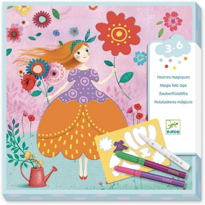 Pretty dresses magic felt tips, , medium image number null