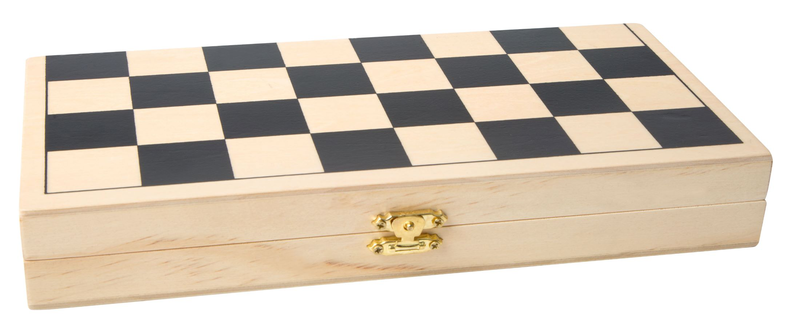 Small foot wooden chess game, , medium-null