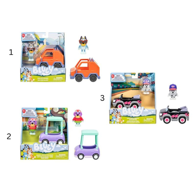 Bluey s13 vehicle and figure 6cm blya7000, , medium