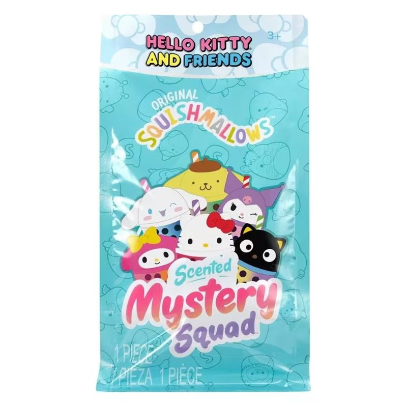 Product image: Squishmallows mystery squad scented toys hello kitty- mystery bags sqsn00879, , medium-null