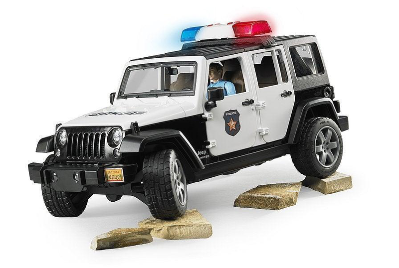 Bruder police jeep wrangler rubicon unlimited image number null