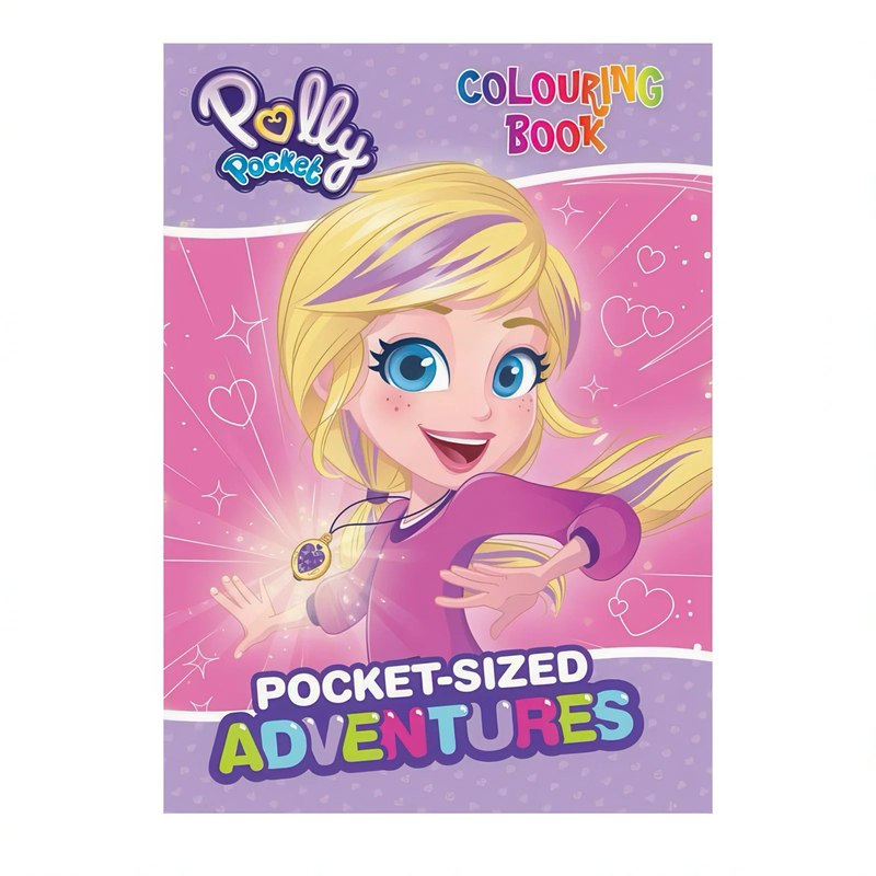 Product image: Polly pocket colouring book, , medium-null