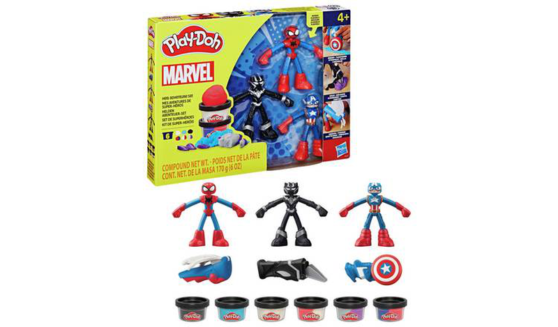 Product image: Play-doh dough hero adventure set 170g g0333 4y+, , medium-null