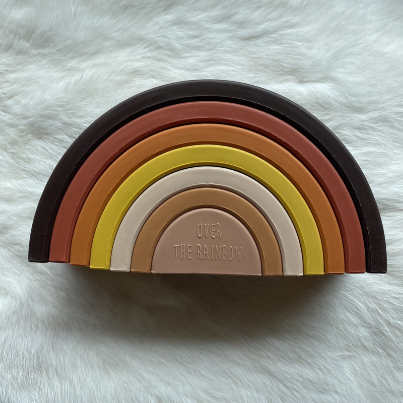Stack of rainbow image number null