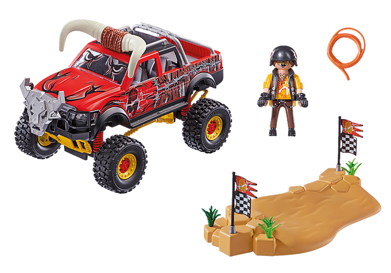 Product image: Playmobil 70549 stuntshow monster truck horned, , medium-null