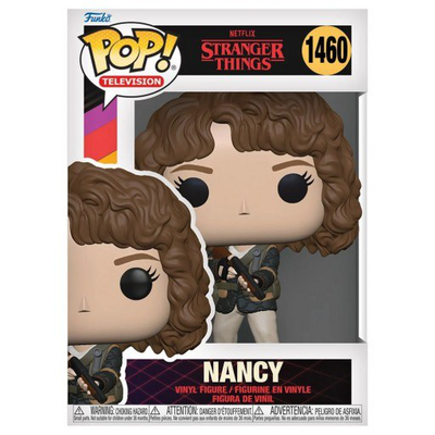 Pop funko! Television: stranger things nancy with shotgun figure, , medium