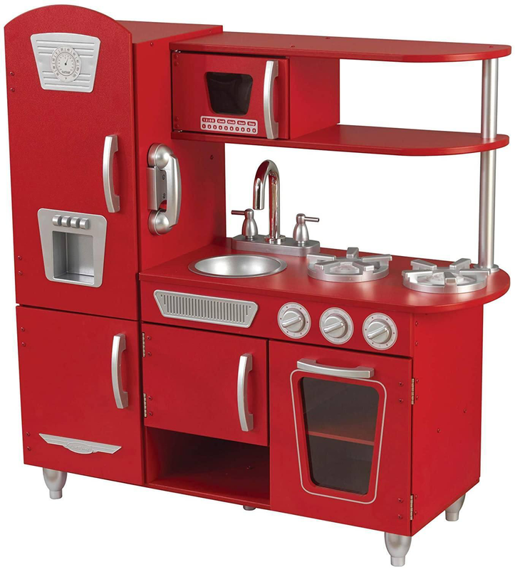 Kidkraft 53173 red vintage wooden kitchen, , medium image number null