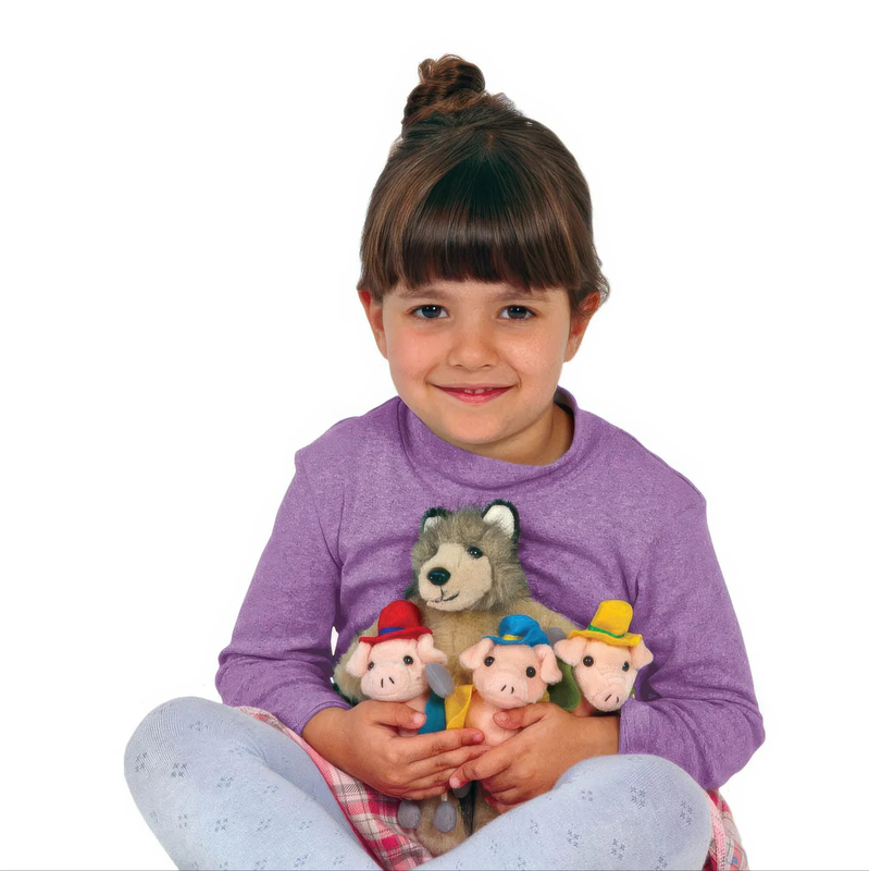 The puppet company - the three little pigs-traditional story sets, , medium-null