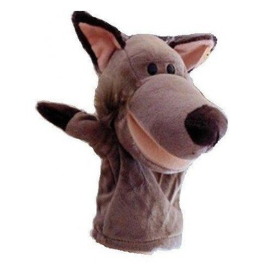Wolf handpuppet, , medium