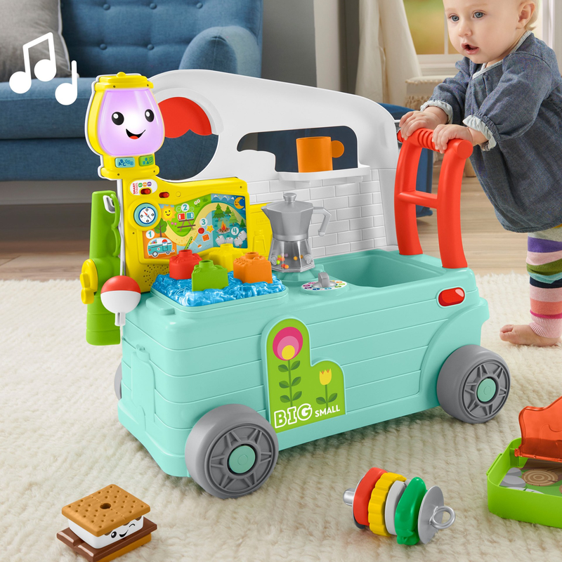 Product image: Fisher price 3 in 1 on the go camper 9-36m, , medium-null