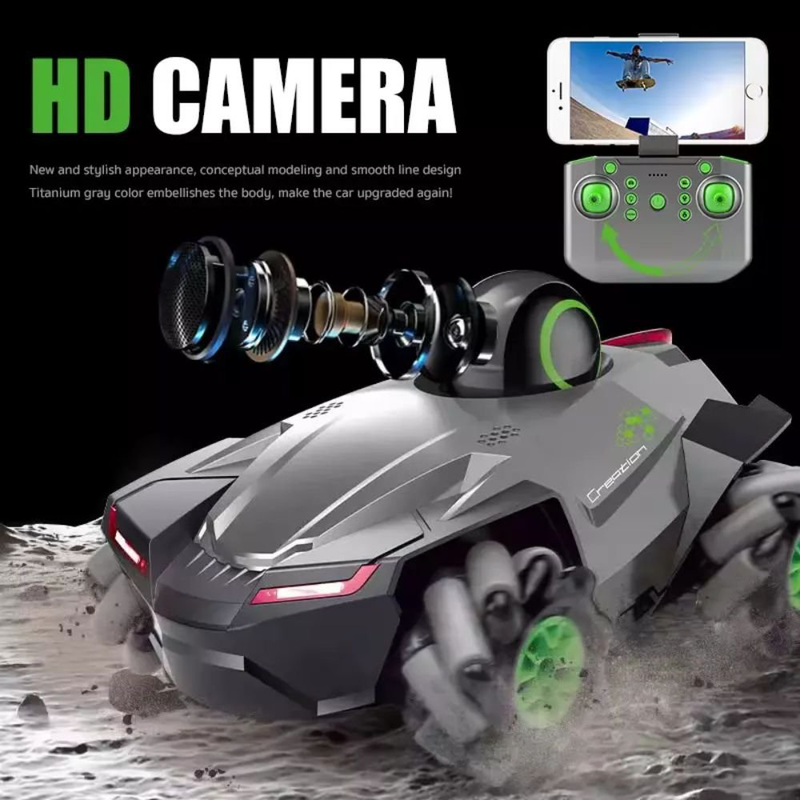 Product image: Τηλεκατευθυνόμενο αυτοκίνητο stunt με κάμεραHD720p dh-190 & μετάδοση Wi-Fi, , medium-null
