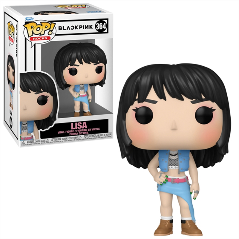 Funko pop! Rocks: blackpink - lisa #364 vinyl figure, , medium-null