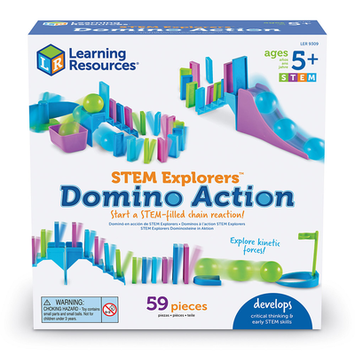 Domino action - stem explorers, , medium