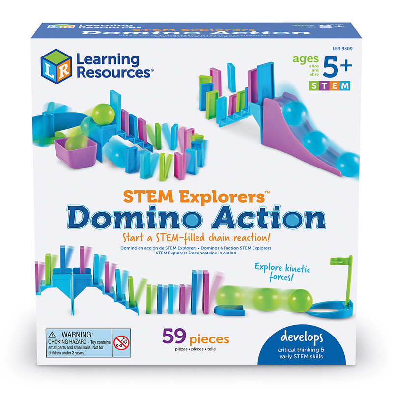 Domino action - stem explorers, , medium-null