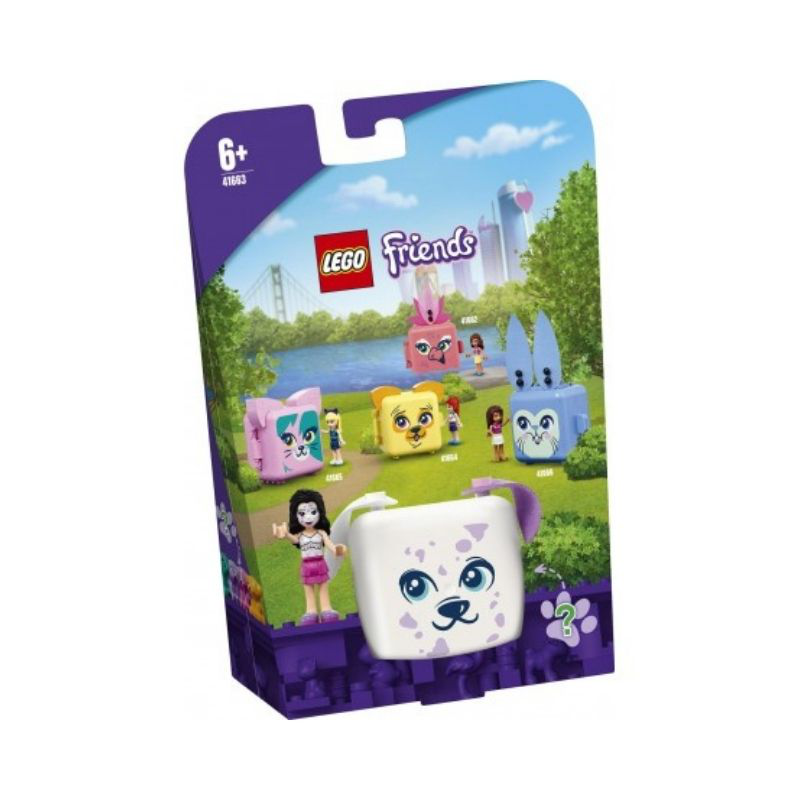Lego friends emma's dalmatian cube 41663 for ages 6+, , medium-null