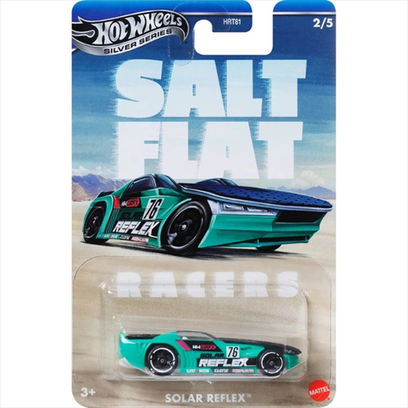 Mattel hot wheels 1/64 - salt flat racing vintage car club - solar reflex 2/5, , medium-null
