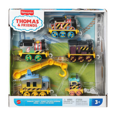 Thomas and friends small diecast construction crew - 5 pack, , medium