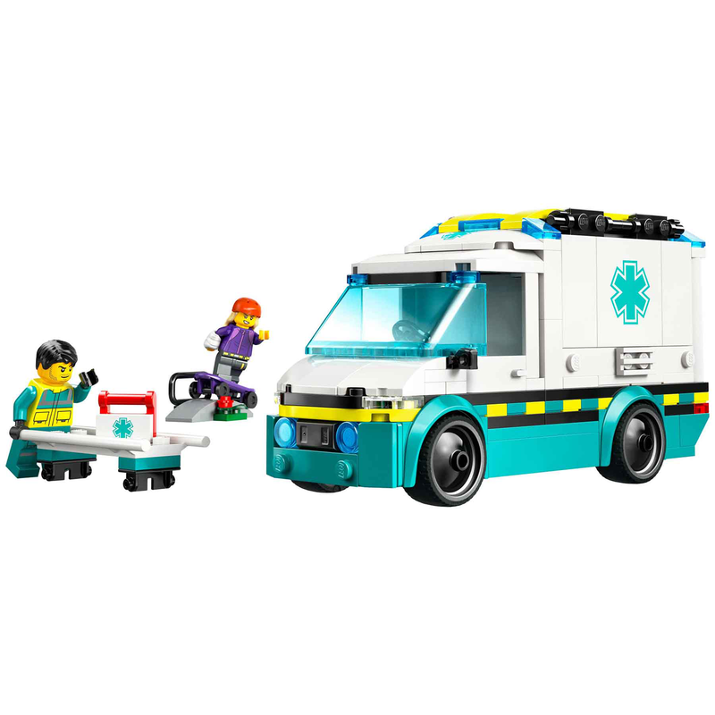 Product image: Lego city emergency ambulance, , medium-null