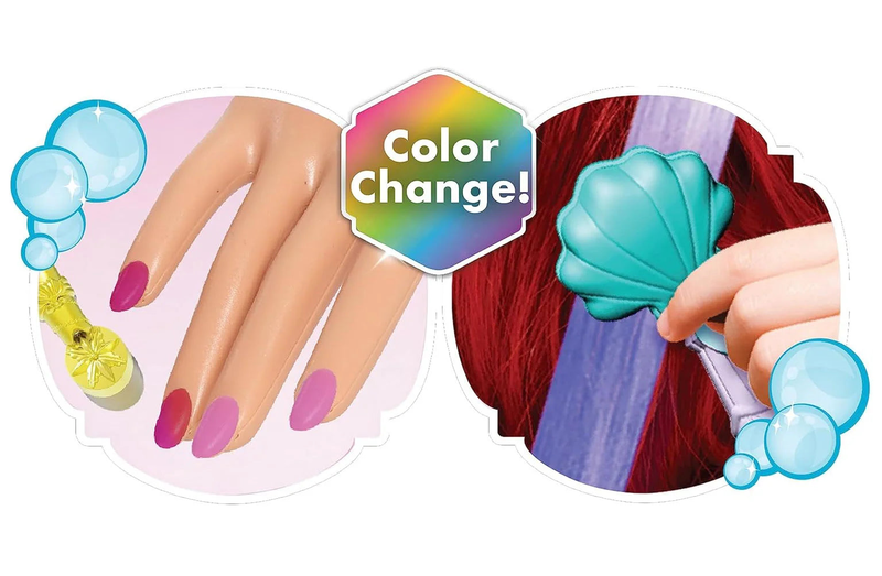 Disney princess feature spa styling head - ariel, , medium image number null