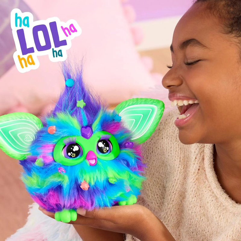 Furby glow in the dark interactive plush toy, , medium-null