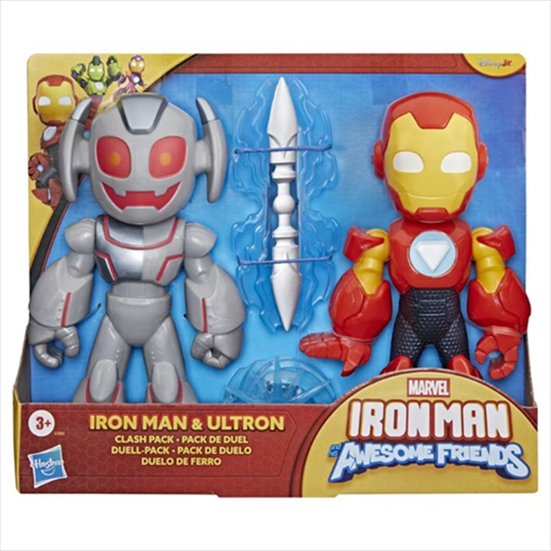 Marvel iron man and his awesome friends supersized iron man g1995 g1995, , medium-null