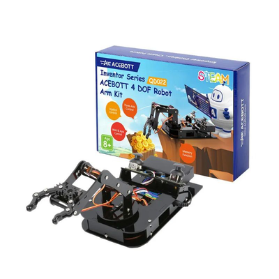 Esp32 4-dof robot arm kit &ndash; programmable stem desktop robot - acebott, , medium