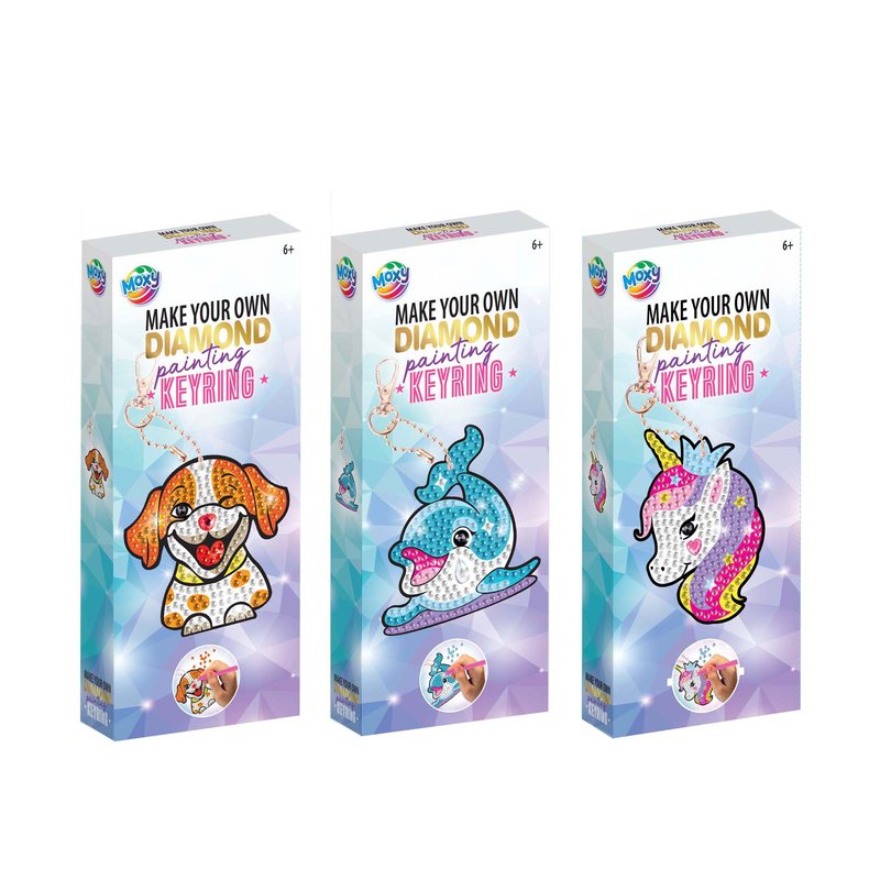 Make your own diamond painting keychain, , medium-null