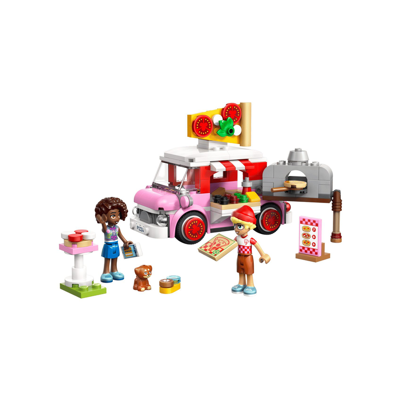 Lego friends pizza truck, , medium-null
