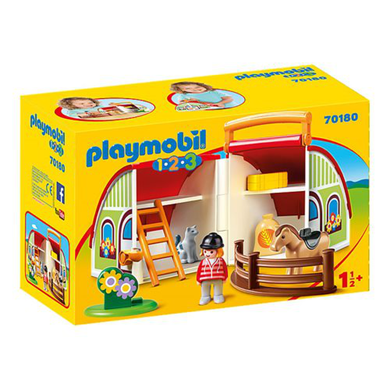 Playmobil 70180 - 1.2.3 my take along farm, , medium image number null