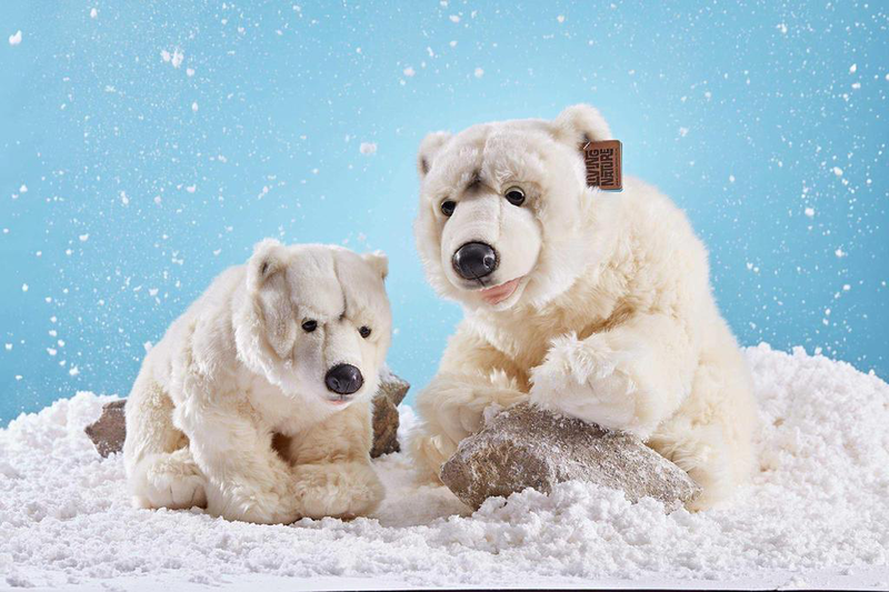 Living nature extra large polar bear an399 soft toy, , medium image number null