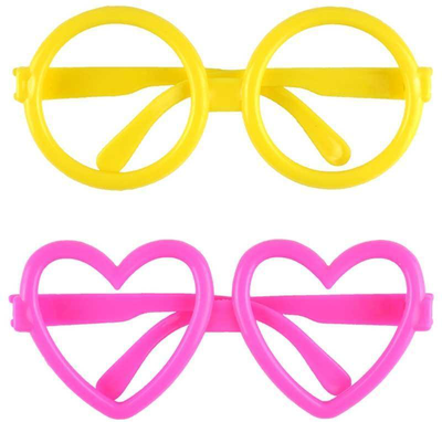 Children's star shaped fun glasses - assortment