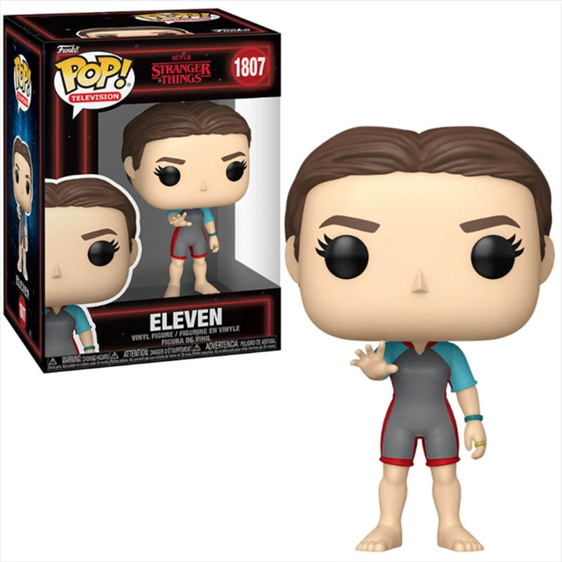 Funko pop! Television: stranger things - eleven wetsuit #1807 vinyl figure, , medium-null