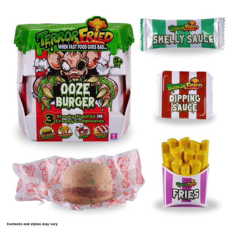 Terror fried ooze burger - assorted-null